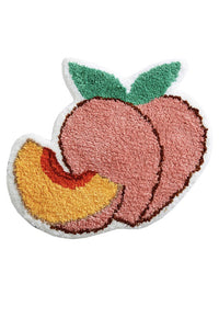 Peach Charming Cartoon Adorable Novelty Shag Mats Rugs