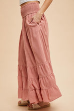 Desert Rose Smocked Ruffled Skirt