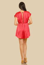 Pink Deep Plunge Romper