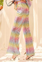 Multi Rainbow Sequin Pants
