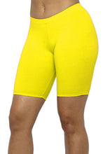 Solid Biker Shorts