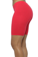 Solid Biker Shorts
