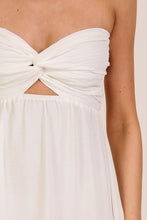 Off White Brunch Babe Cutout Airflow Maxi Dress