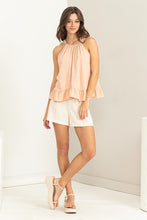 Blush Call Me Sweetie Embellished Shoulder Straps Top