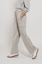 Lt H Grey Accent Cargo Sweatpants
