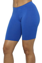Solid Biker Shorts
