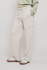 Chalk Accent Cargo Sweatpants