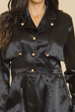 Black Jacket Style Romper