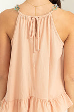 Blush Call Me Sweetie Embellished Shoulder Straps Top