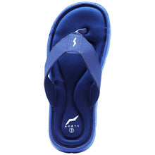 Mens Memory Foam Sandal Navy