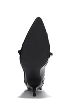 Black Women Pointy Toe Stiletto Thigh High Boots
