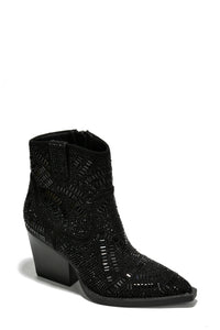 Black 3 Colors Booties