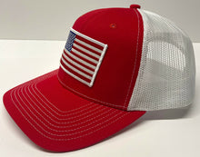 Red-American Flag Baseball Hat