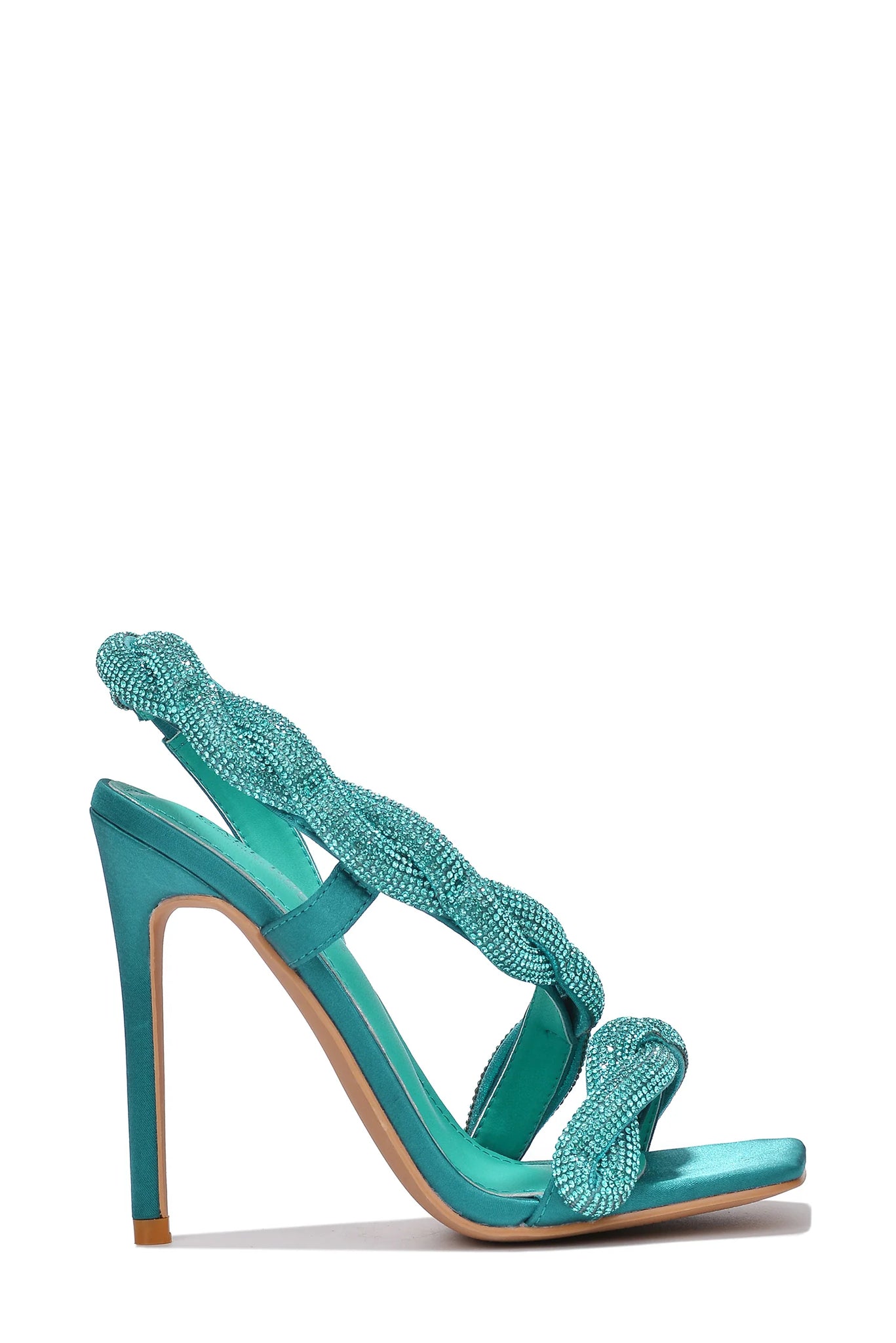 Teal Womens Rhinestone Stiletto Heel Dress Shoes Tuwe Aquarius Brand Teal Womens Rhinestone Stiletto Heel Dress Shoes Tuwe Aquarius Brand