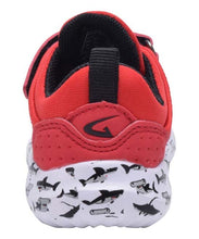Red Black Toddler Boy Infant Kid Running Sneaker Shark Print