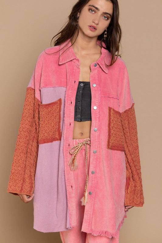 Neon corduroy jacket deals