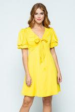 Yellow Casual Dress