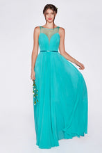 Mint Long Evening Dress