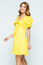 Yellow Casual Dress