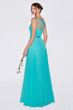 Mint Long Evening Dress