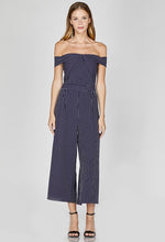 Navy-Stripe Emrata Culotte