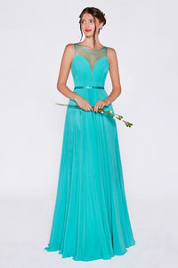 Mint Long Evening Dress