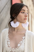 Marquise Hoop And Fan Statement Earrings