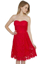 Stringless Floral Lace Dress