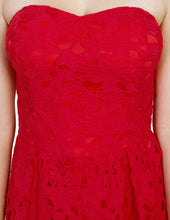 Stringless Floral Lace Dress