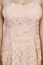 Stringless Floral Lace Dress