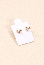 36Pair Gold Cubic Earring Set