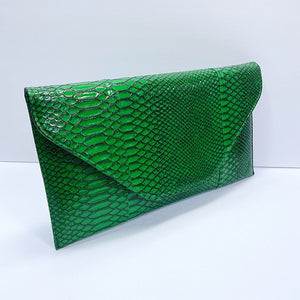 Green Evening Clutch Bag