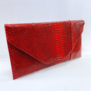 Red Evening Clutch Bag