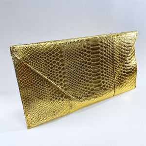 Gold Evening Clutch Bag
