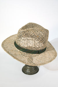Seagrass Weave Straw Panama Hat