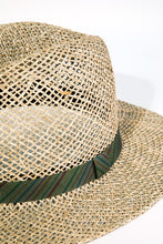 Seagrass Weave Straw Panama Hat