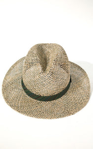 Seagrass Weave Straw Panama Hat