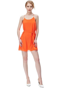 Orange Mini Youth Dress