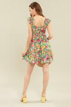 Green Printed Dress