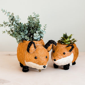 Fox Planter - Coco Coir Planters