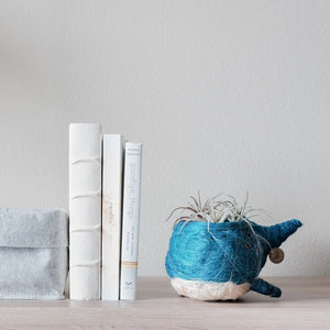 Whale Coconut Fiber Planter