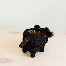 Schnauzer Coconut Fiber Planter