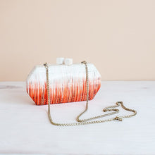 Orange Clutch Purse - Handmade Clutch