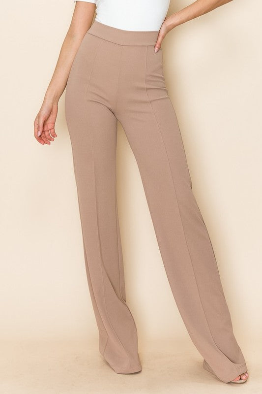 Light Brown The Most Popular High Waisted Dress Pants Aquarius Brand Light Brown The Most Popular High Waisted Dress Pants Aquarius Brand