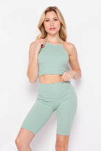 Sage Shorts & Tank Top 2 Piece Set