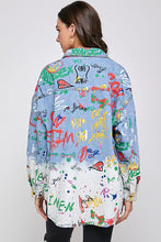 Painted Denim Jacket