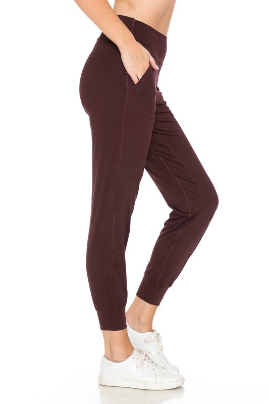 Java Brown Active Joggers