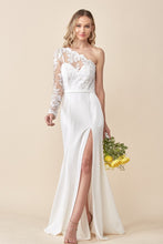 White Mermaid Long Dress