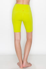 Avocado High Waisted Shorts W Side Pockets