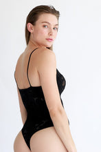 Black Lace Hole Bodysuit